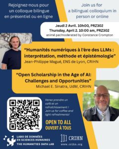 bilingual colloquium poster